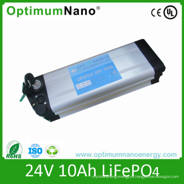 Batería de 24V 10ah LiFePO4 para Ebike